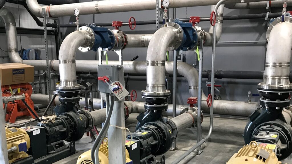 Process Piping System at Glanbia Waste Water Treatment Plant